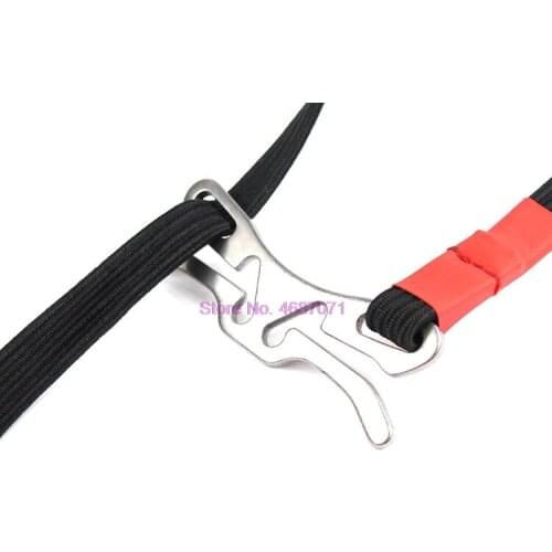 By DHL 200pcs First Aid Medical Tourniquet Outdoor Durable Combat Application Emergency Tool Survival Elastic rope Black red