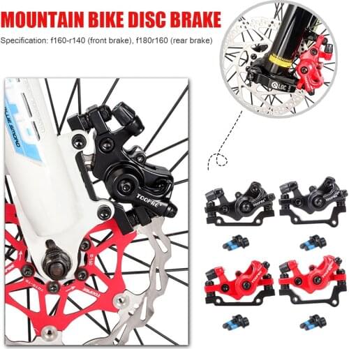 MTB Hydraulic Line Pulling Disc Brake Bike Caliper Brake Pad Rotors Bicycle Parts MTB Brake Hydraulic Disc Brake Accessorie