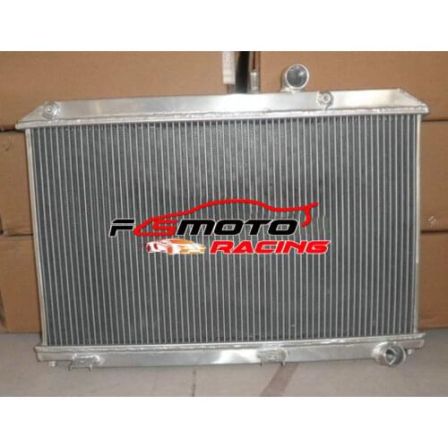 42mm 2Row Aluminum RadiatorFor Mazda RX-8 RX8 SE17 1.3L Manual 2003-2012 MT 2.6 2012 2011 2010 2009 2008 2007 2006 2005 2004 03