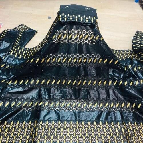 Hot selling bazin riche fabric tissu african basin riche bazin brodé atiku fabric for men jacquard brocade fabric 7yards
