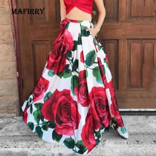 MAFIRRY High Waist Skirts For Women