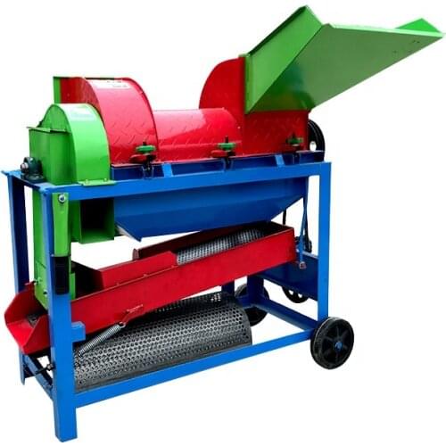 Multifunction Electric Small Portable Sorghum Soybean Multi Crop Paddy Rice Wheat Maize Peeler Corn Sheller Thresher Machine