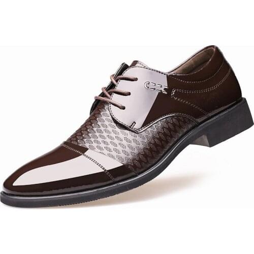 High Quality Leather Shoes Men,Lace-Up Wedding Shoe,Men Dress Shoes,2017 British Style Fashion Men Oxford for Men Male