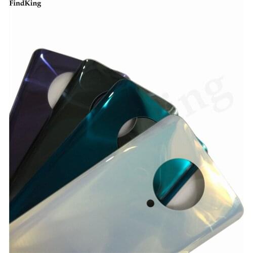 100% New Battery Cover For Xiaomi Redmi K30 Pro Battery Back Cover Glass K30Pro Rear Door Housing Case With logo