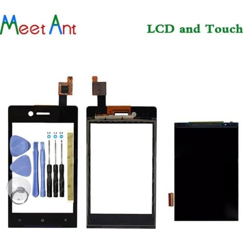 New High Quality 3.2'' For Sony Xperia Miro ST23 ST23i ST23a Lcd Display With Touch Screen Digitizer Sensor
