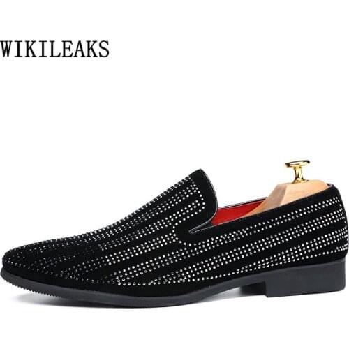 Office 2021 Oxford Slip on Shoes for Men Oxford Shoes for Men Business Suit Dress Shoes Men Loafers Wedding Dress Italian Scarpe