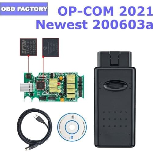 OPCOM V1.70 PIC18F458 + FTDI FT232RL Diagnostic Tool For Opel Car OP COM 1.70 OBD Interface OBD2 Diagnostic Scanner