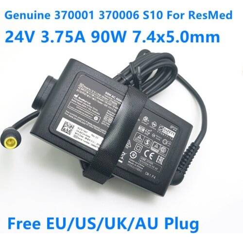 Genuine ResMed 370001 24V 3.75A 90W IP22 AC Adapter For RESMED AIR SENSE S10 10 AIR SENSE 1 370002 37015 DA90A24 Power Charger
