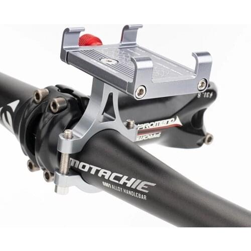 PROMEND bicycle mobile phone bracket aluminum alloy mobile phone bracket is suitable for mountain bike road bike BMX bike use