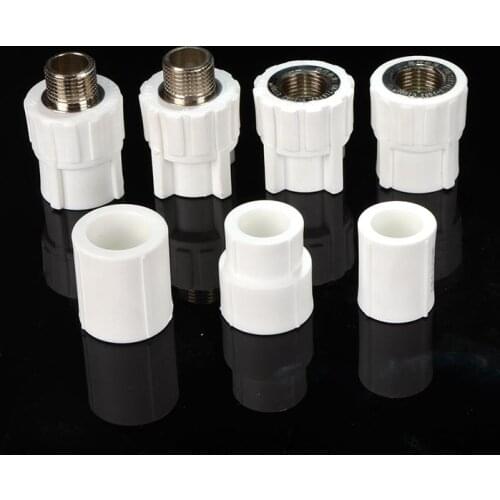 PPR 20/25 Mm 1/2 3/4 Inch Female Male Threa Water Pipe Fittings Different Diameter Fittings Reducing Connectors Plumbing Fitting