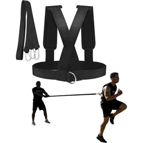 FDBRO Resistance Exercise Belt Running Sprint Speed Training Agility Fitness Sports Equipment Woven Matiral Suitable for Sled