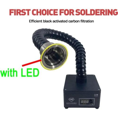 TBK-805 Mini Soldering Smoke Cleaner Smoke Dust Purifier Fume Extractor Smoking absorber filter Air Dust Cleaner Room for laser