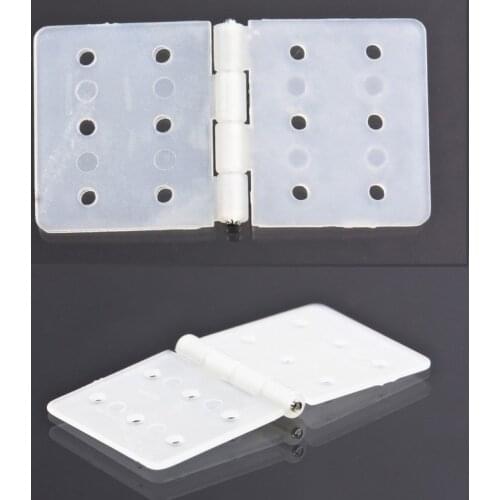 20pcs/lot Nylon Plane Hinge for RC Airplane 20*37mm 15*27mm