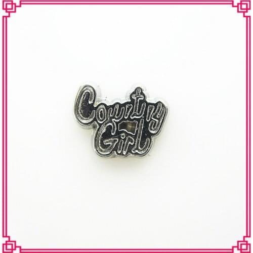 2016 country girl floating charms living glass floating memory pendant lockets for diy jewely