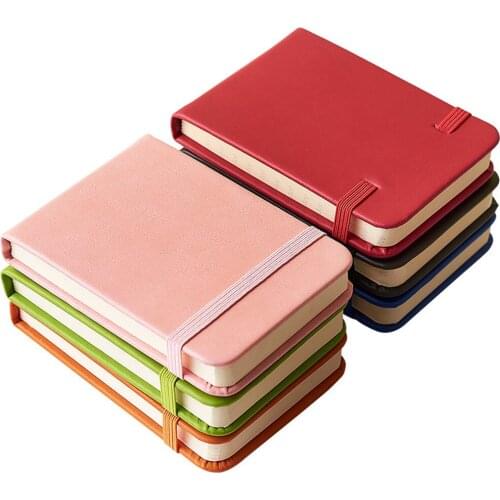 96 Sheets A7 Portable Mini Pocket Book Cute Hand Ledger Notebook Kawaii school supplies stationery Weekly Daily Planner