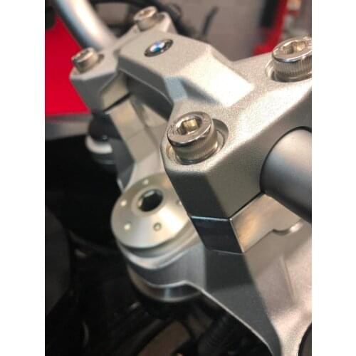 Bike GP handlebar risers Height up Adapters for bmw F750GS 2018-ON for 22MM handlebar