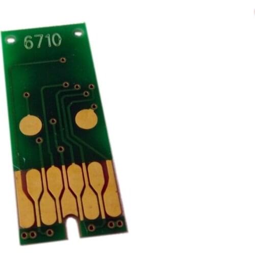 INK WAY Ont time chip for T6710 Maintenance Tank suitable for Epson WP4015 4025 4525 4511 4521 4531 4520 4530 4532 4592 Printer