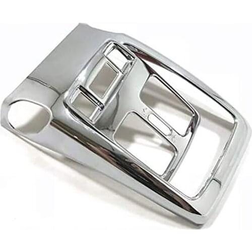 For Jeep Grand Cherokee 2011+ Car Rear Air Conditioning Vent Outlet Cover Trim Armrest Box Frame Sticker Accessories