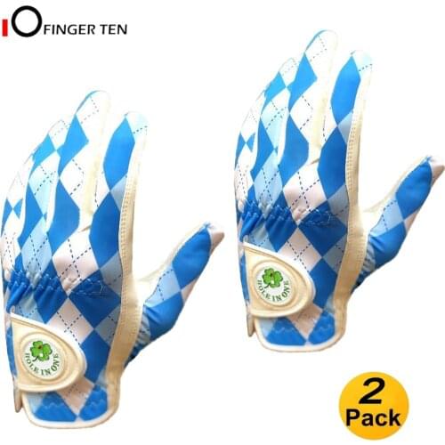 New Design Breathable Weathersof Golf Gloves Men with Ball Marker Left Right Hand Rain Grip Size S M ML L XL