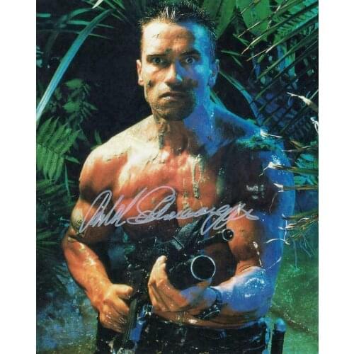 Arnold Schwarzenegger SIGNED PHOTO Art Film Print Silk Poster Home Wall Decor 24x36inch