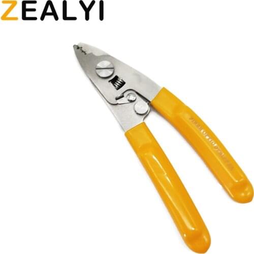 Fiber optic cable stripper, stainless steel fiber optic cold splice jumper pigtail tools knife