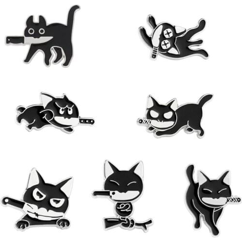 JAVRICK Brooches With Cats For Clothes