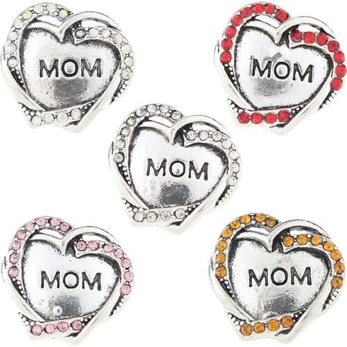 JaynaLee 18-20mm Metal Ginger Snap Button Fit Ginger Snaps Bracelets Jewelry for women men gifts GJS4760