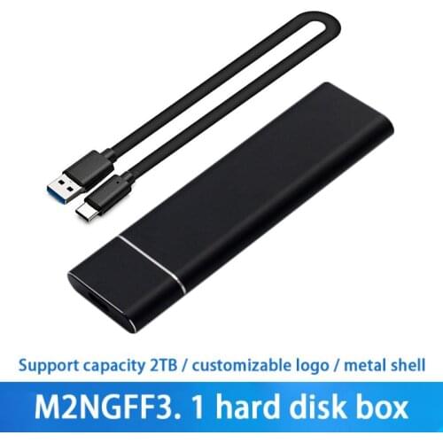 USB Type-C to M.2 B Key NVMe PCIE SSD Box Solid State Drive Housing Case 10Gbps M2 SSD 2280 Hard Drive Disk Enclosure