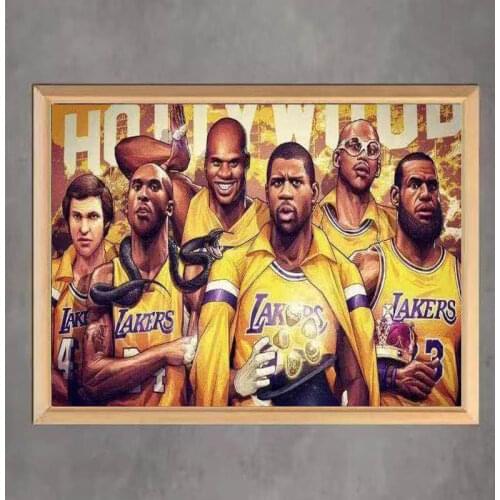 Hot Sale Basketball Character Series 5D DIY Diamond Painting Embroidery Full Square Diamond Mosaic Home Decoration Gift