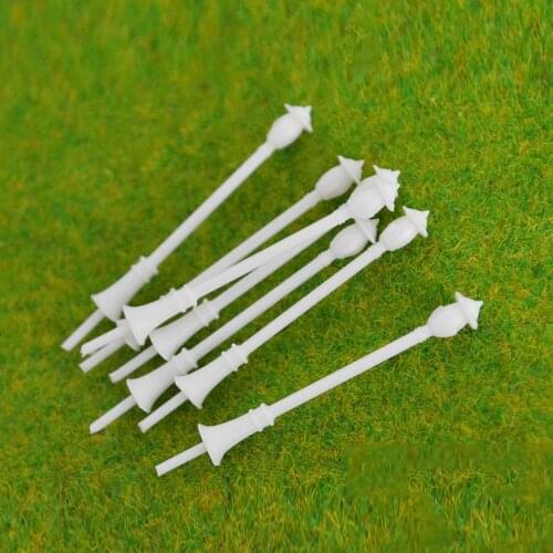 4.2cm Scale 1/500 Model Landscape Train Building Layout Single Head Street Lights Lamppost Lamp Diorama Plastic