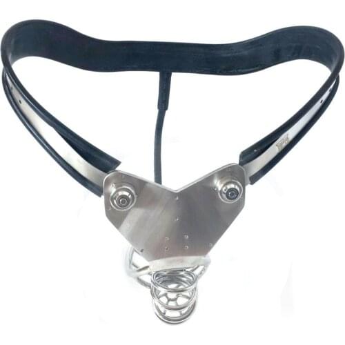 Stainless Steel Male Chastity Device Metal Cock Ring Penis Cage Men Chastity Belt Bird Locks Pants Cock Cage Cbt Adult Sex Toys