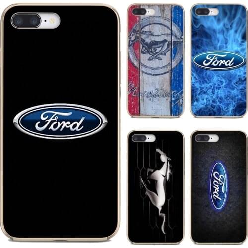 For Xiaomi poco X3 nfc F2 Pro M3 Mi 5X 6X Max Mix 1 2 2S 3 Mi5 Mi6 Mi3 Mi4 Soft Case Super-Car-Ford-Mustang-GT-Concept-Logo