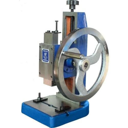 Small Hand-Operated Punch Presses Processing Pressure Punching Machine Tools Equipment Machinery Commercial Construction Plants