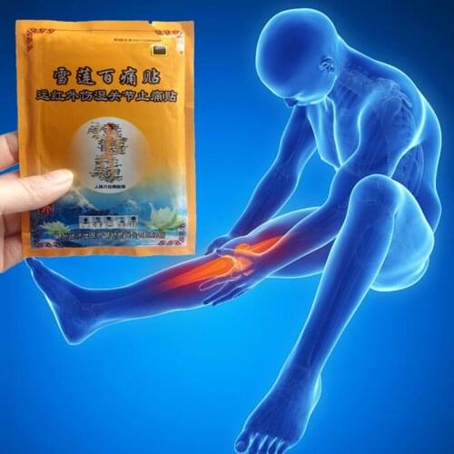 Wholesale Rapid Pain Relief Plaster Lotus Relieve Pain Patches 8Pcs Analgesic shoulder periarthritis Arthritis Cervical vertebr
