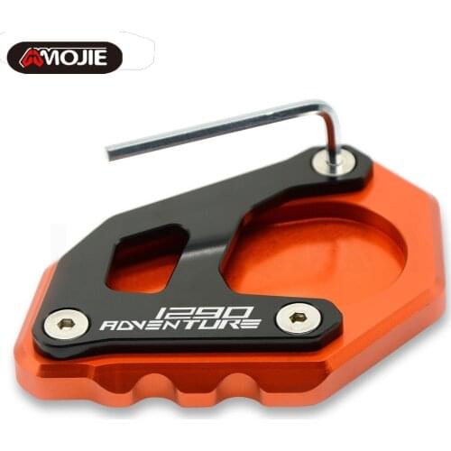 Motorcycle Kickstand Foot Side Stand Extension Pad Support Plate For Adventure 1290 1050 1090 1190 Adventure all years