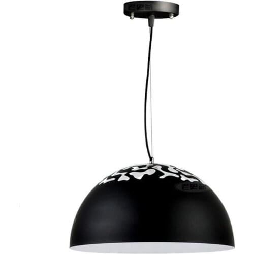 Simple Pierced Restaurant Iron Pendant Light Creative Bedroom Pendant Lights Study Room Pendant Lamp Fixtures