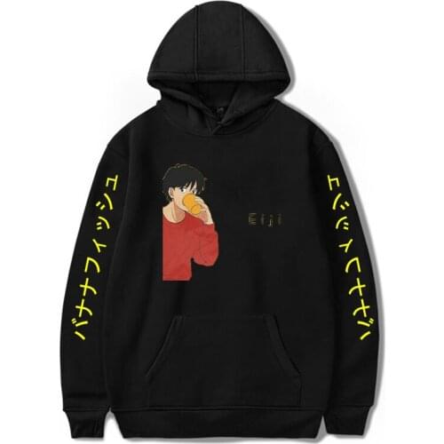 Banana Fish Anime Hoodie Ash Lynx Printed Men/Women Unisex Harajuku Hooded Coat Fashion Sweatshirt Pullover Streetwear Clothes
