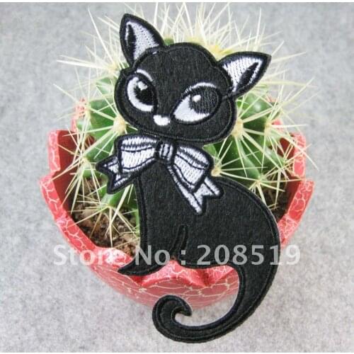 PENNSK Iron On Cat Patches 10Pcs Clothes/Hat DIY Sewing Supplies