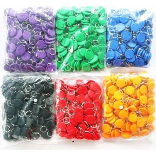 100pcs Rfid Tag 125Khz Proximity RFID Card Keyfobs Access Control Smart Card for KINGJOIN rfid lock