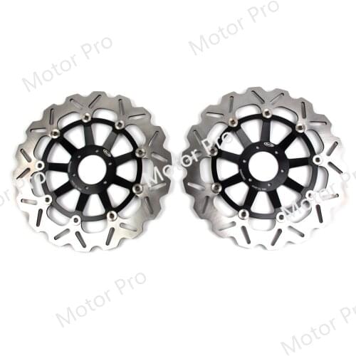 2PCS Motorcycle Replacement CNC Floating Rotors Brake Discs Disk For HONDA VFR R VFR400R 1989 1990 1991 1992 1993 / CBR600F