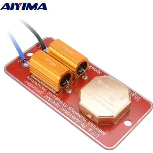 AIYIMA 1Pcs Tweeter Speaker Crossover Audio Protection Board 44 75 100 Core Frequency Divider Stage Speaker Crossover Drive Head