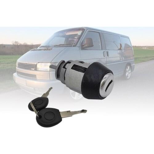 For VW T4 Transporter T4 Caravelle 1990-03 Ignition Lock Barrel Cylinder & Keys 357905855B
