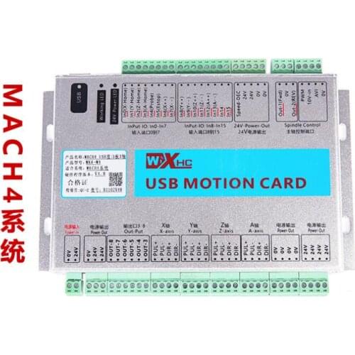 MACH4 control CNC engraving machine control card USB controller Engraving machine motion control card interface board 3 4 6 axis