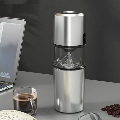 Coffee Grinder Rechargeable Coffee Machine Electric Coffee Grinder Machine Nuts Beans Spices Grains Pepper Grinding Kitchen Tool