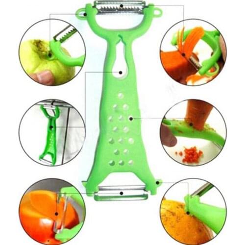 Stainless Steel Multifunction Vegetable Peeler Julienne Cutter Cheese Butter Grater Potato Vegetable Slicer Kitchen Gadget TSLM1