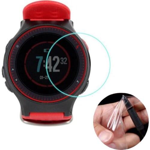Soft Clear Protective Film Guard For Garmin Forerunner 220 225 230 235 620 630 FR235 SmartWatch Screen Protector Cover(Not Glass