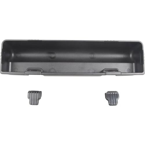 Car Front Storage Box Multi-Purpose Umbrella Box Umbrella Hook Holder Hook Black ABS Style Suitable for Tesla Model Y