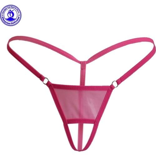 Sexy See Through Women Crothless Bikini Thongs 2020 Summer Micro Biquinis Shorts Swimwear T-back Beach Bathing Suit Bottoms