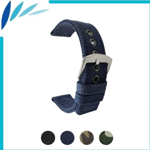 Nylon Nato Watch Band 18mm 20mm 22mm 24mm for Frederique Constant Canvas Fabric Strap Wrist Loop Belt Bracelet Black Blue Green