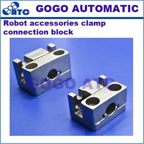Robot accessories Alumina 1615D/S-L Single and double motion clamp 2015D/S-L Water clip fixture Connector block